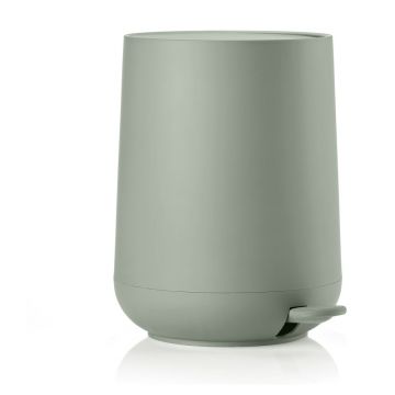 Coș cu pedală pentru baie Zone Nova, 3 l, verde Coș cu pedală pentru baie Zone Nova, 3 l, verde