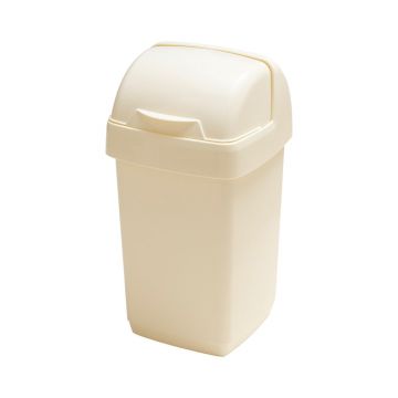 Coș de gunoi Addis Roll Top, 22,5 x 23 x 42,5 cm, crem Coș de gunoi Addis Roll Top, 22,5 x 23 x 42,5 cm, crem