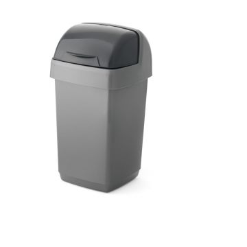 Coș de gunoi Addis Roll Top, 22,5 x 23 x 42,5 cm, gri Coș de gunoi Addis Roll Top, 22,5 x 23 x 42,5 cm, gri