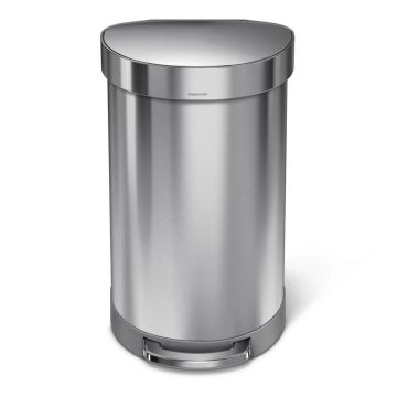 Coș de gunoi cu pedală din oțel inoxidabil 45 l - simplehuman Coș de gunoi cu pedală din oțel inoxidabil 45 l - simplehuman