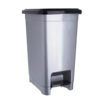 Coș de gunoi cu pedală din plastic 15 l Slim – Orion Coș de gunoi cu pedală din plastic 15 l Slim – Orion