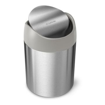 Coș de gunoi din oțel inoxidabil 1,5 l Mini - simplehuman Coș de gunoi din oțel inoxidabil 1,5 l Mini - simplehuman