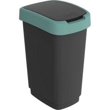 Coș de gunoi din plastic reciclat 25 l Twist - Rotho Coș de gunoi din plastic reciclat 25 l Twist - Rotho