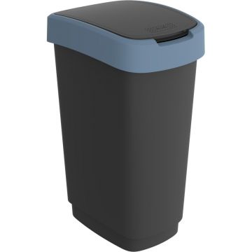 Coș de gunoi din plastic reciclat 50 l Twist - Rotho Coș de gunoi din plastic reciclat 50 l Twist - Rotho
