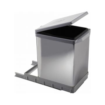 Coș de gunoi metalic pentru deșeuri sortate/încorporat 17 l Tower - Elletipi Coș de gunoi metalic pentru deșeuri sortate/încorporat 17 l Tower - Elletipi