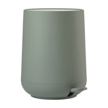 Coș de gunoi verde închis cu pedală din plastic 5 l Nova – Zone Coș de gunoi verde închis cu pedală din plastic 5 l Nova – Zone