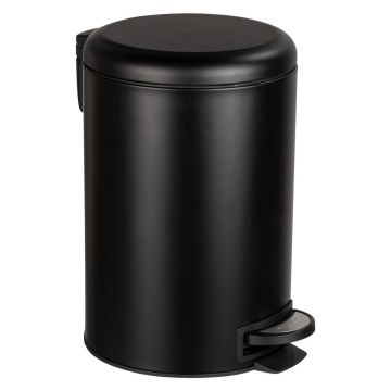Coș de gunoi Wenko Leman Easy Close, 12 l, negru Coș de gunoi Wenko Leman Easy Close, 12 l, negru