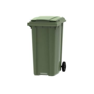 Container din plastic  360 litri verde transport inclus
