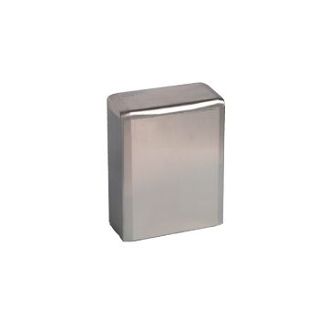 Cos cu capac rabatabil pentru servetele  inox finisaj satinat  6L  Mediclinics