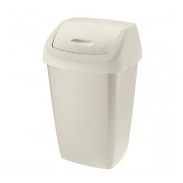 Cos gunoi plastic alb Durapol  25 L