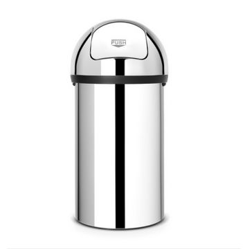 Cos gunoi Push Bin  60L - Otel stralucitor