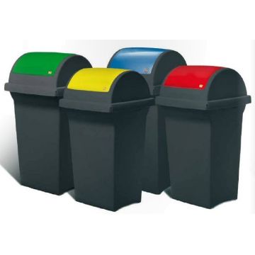 Cos gunoi TATA 50 L  colectarea selectiva - pret per bucata