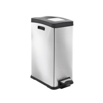 Cos inox cu pedala  12L