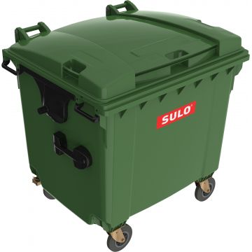 Eurocontainer plastic  capac plat  SULO  1100 l  - Transportul Nu este Inclus