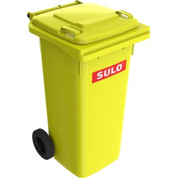 Europubela din material plastic  240 l culoare galben SULO - Transport inclus