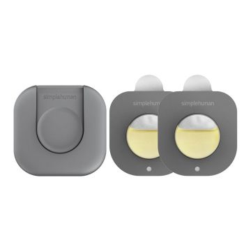 Set de suport și 2 capsule absorbante de mirosuri pentru coșul de gunoi - simplehuman Set de suport și 2 capsule absorbante de mirosuri pentru coșul de gunoi - simplehuman