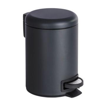 Coș deșeuri Wenko Leman, 3L, negru Coș deșeuri Wenko Leman, 3L, negru