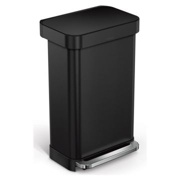 Coș de gunoi cu pedală din oțel 45 l – simplehuman Coș de gunoi cu pedală din oțel 45 l – simplehuman