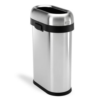 Coș de gunoi din oțel inoxidabil 50 l - simplehuman Coș de gunoi din oțel inoxidabil 50 l - simplehuman