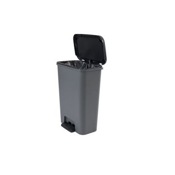 Coș de gunoi din plastic cu pedală 50 l Compatta - Curver Coș de gunoi din plastic cu pedală 50 l Compatta - Curver