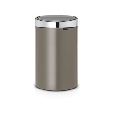 Coș de gunoi gri cu senzori de atingere din oțel 40 l Touch Bin – Brabantia Coș de gunoi gri cu senzori de atingere din oțel 40 l Touch Bin – Brabantia