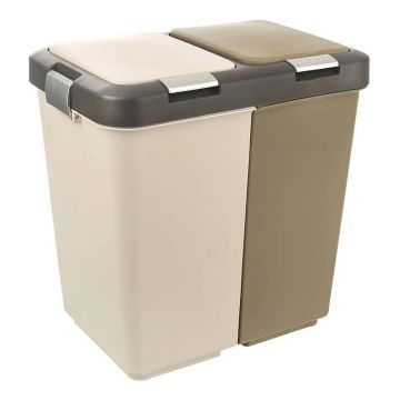Coș de reciclare 20 l Duo Dust - Orion Coș de reciclare 20 l Duo Dust - Orion