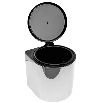 Cos pentru gunoi, inox, 11 l