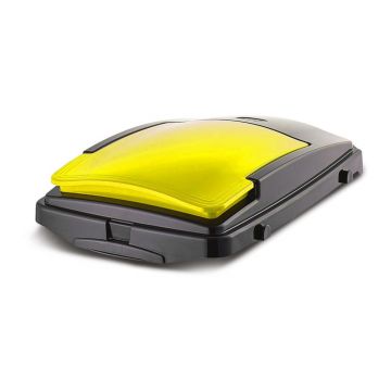 Capac pentru coș de gunoi galben pentru reciclare din plastic – Addis Capac pentru coș de gunoi galben pentru reciclare din plastic – Addis