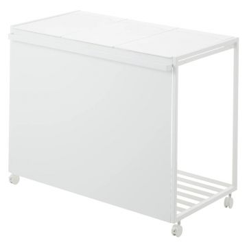 Coș de gunoi alb de reciclat din metal Tower – YAMAZAKI Coș de gunoi alb de reciclat din metal Tower – YAMAZAKI