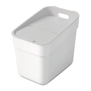 Coș de gunoi alb de reciclat din plastic reciclat 20 l Ready To Collect – Curver Coș de gunoi alb de reciclat din plastic reciclat 20 l Ready To Collect – Curver