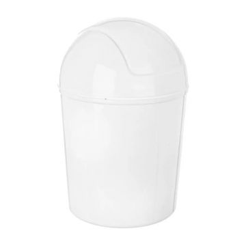 Coș de gunoi alb din plastic 920 ml – Orion Coș de gunoi alb din plastic 920 ml – Orion