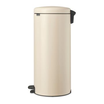 Coș de gunoi bej cu pedală din oțel 30 l NewIcon – Brabantia Coș de gunoi bej cu pedală din oțel 30 l NewIcon – Brabantia