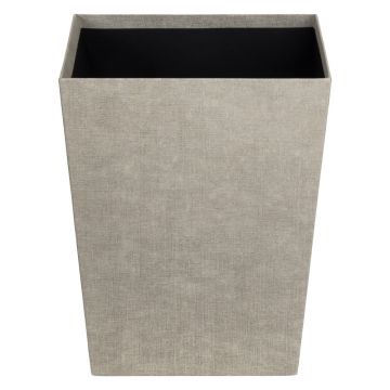 Coș de gunoi bej Sofia Canvas Paper Laminate – Bigso Coș de gunoi bej Sofia Canvas Paper Laminate – Bigso