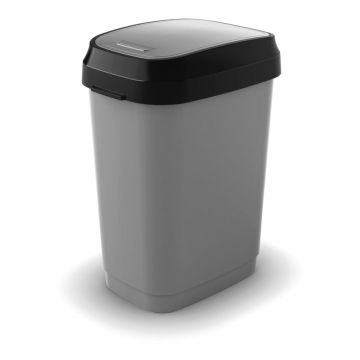 Coș de gunoi gri 25 l Dual Swing Bin M – KIS Coș de gunoi gri 25 l Dual Swing Bin M – KIS