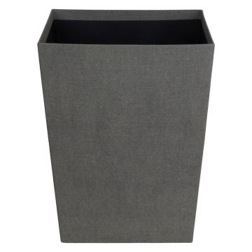 Coș de gunoi gri Sofia Canvas Paper Laminate – Bigso Coș de gunoi gri Sofia Canvas Paper Laminate – Bigso
