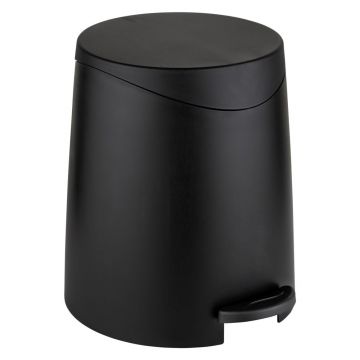 Coș de gunoi negru cu pedală din plastic 3 l Portes – Allstar Coș de gunoi negru cu pedală din plastic 3 l Portes – Allstar