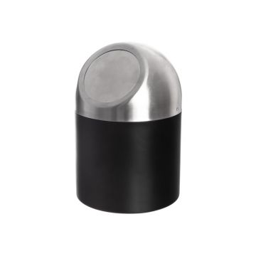 Coș de gunoi negru din oțel inoxidabil 1,2 l BLACK – Orion Coș de gunoi negru din oțel inoxidabil 1,2 l BLACK – Orion