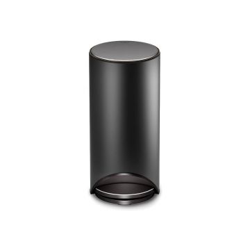 Coș de gunoi negru mat cu pedală din metal 30 l Arc – Joseph Joseph Coș de gunoi negru mat cu pedală din metal 30 l Arc – Joseph Joseph