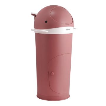 Coș de gunoi roz închis pentru scutece din plastic 25 l Whale – Kindsgut Coș de gunoi roz închis pentru scutece din plastic 25 l Whale – Kindsgut