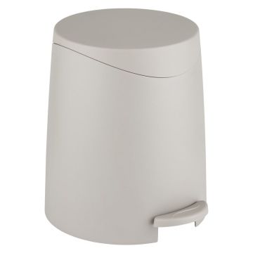 Coș de gunoi taupe cu pedală din plastic 3 l Portes – Allstar Coș de gunoi taupe cu pedală din plastic 3 l Portes – Allstar