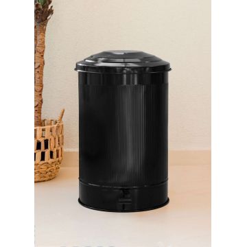 Cos de gunoi, Mia, STP0005, Metal, Negru