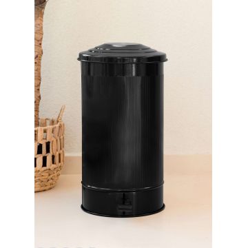 Cos de gunoi, Mia, STP0006, Metal, Negru