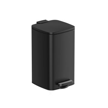 Cos de gunoi Songmics Negru 19.5x24x33.5 cm