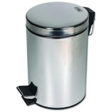 Cos Gunoi din Inox, Capacitate 20 l, Zilan