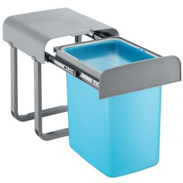 Cos Gunoi Solito Extractabil 1 Cuva x16 L, Finisaj Gri