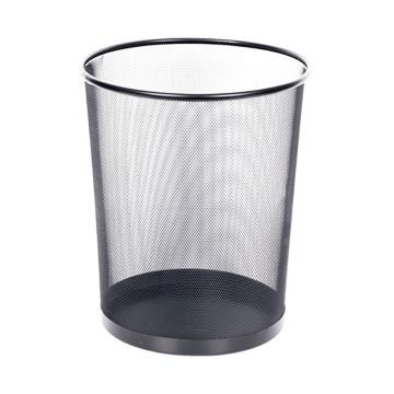 Cos metalic pentru birou  Memoris-Precious  15 l  negru Cos metalic pentru birou  Memoris-Precious  15 l  negru