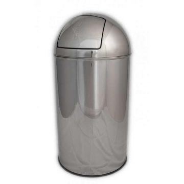 RESIGILAT 1 - Cos gunoi PUSH  inox  35 L