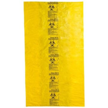 Saci Galbeni Biohazard ADR, 240-300 l, 50 Bucati