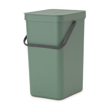Cos de gunoi, Brabantia, Sort&Go, 16 L, 27.9x22x40.1 cm, polipropilena, verde brad